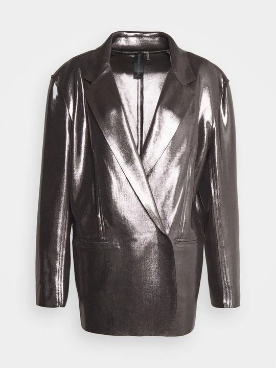 Foto van product Blazer Norma Kamali zilverkleurig