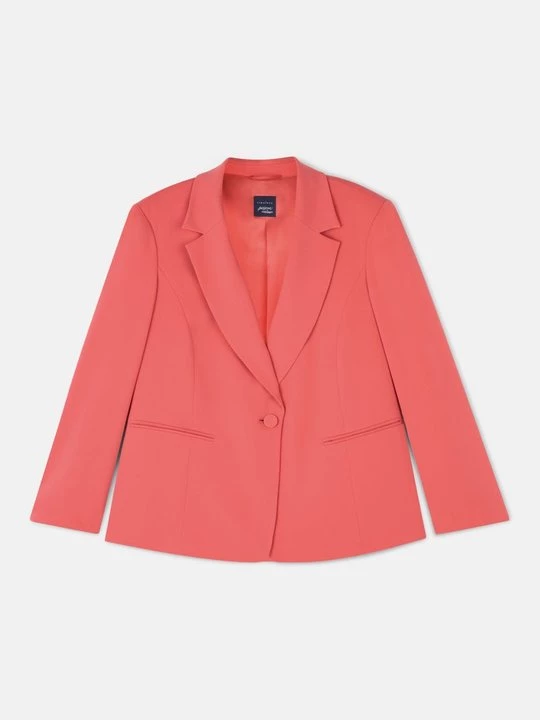 Foto van product Blazer Persona by Marina Rinaldi koraalrood