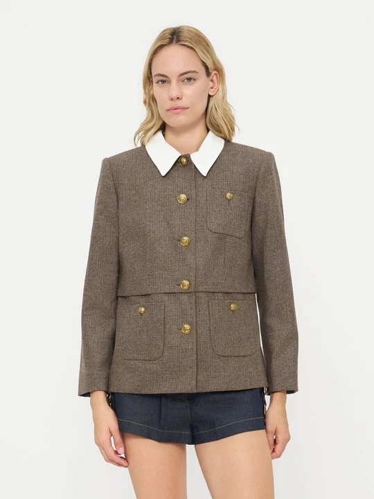 Foto van product Blazer Sandro bruin