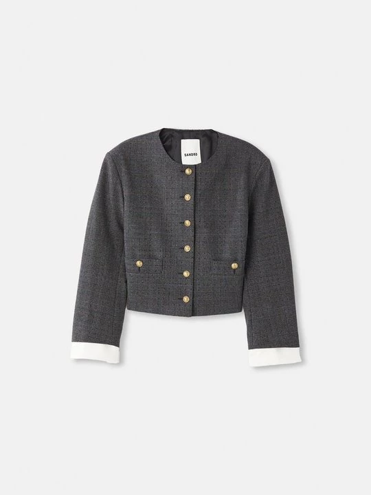 Foto van product Blazer Sandro grijs