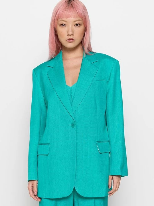 Foto van product Blazer Sandro turquoise