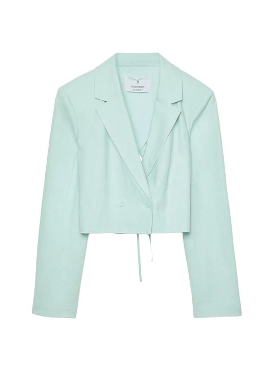 Foto van product Blazer Stradivarius turquoise
