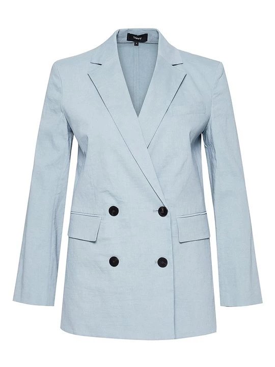 Foto van product Blazer Theory lichtblauw