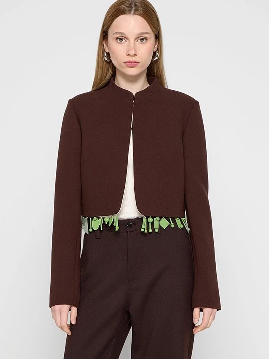 Foto van product Blazer Tory Burch donkerrood