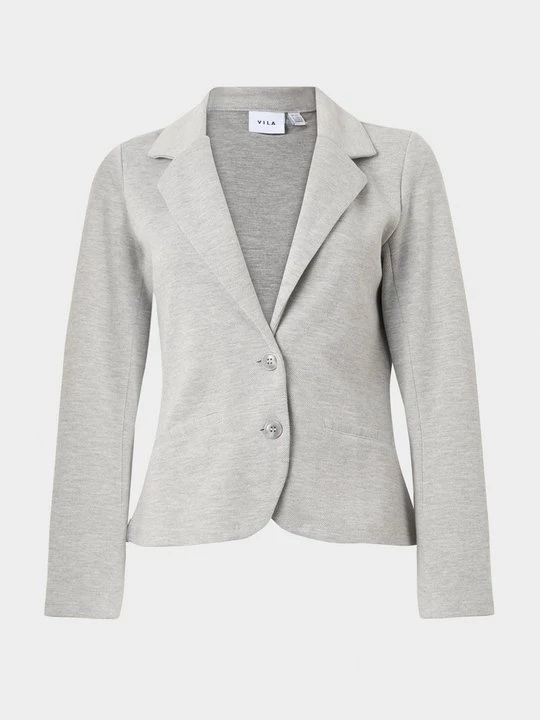 Foto van product Blazer Vila lichtgrijs gemêleerd