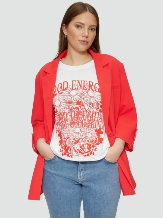 Foto van product Blazer voor binnen QS rood