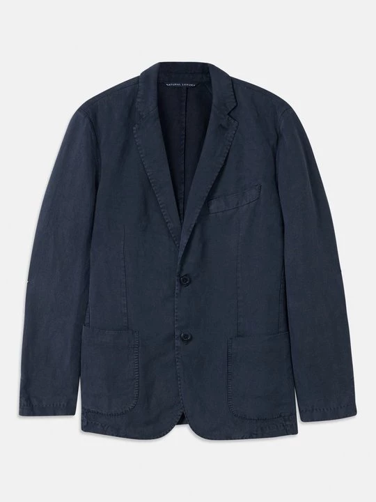Foto van product Blazerjasje 120% Lino donkerblauw