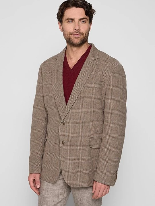 Foto van product Blazerjasje Hackett London taupe