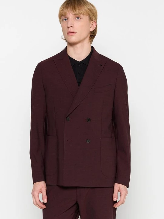 Foto van product Blazerjasje Michael Kors bordeauxrood