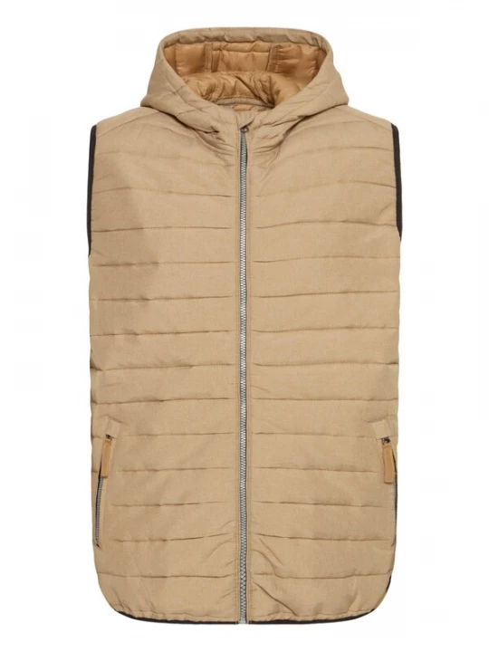 Foto van product BLEND Bodywarmer 'BHEdmar' beige gemêleerd