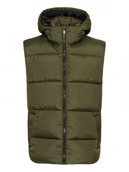 Foto van product BLEND Bodywarmer ' BHMZIPA ' donkergroen