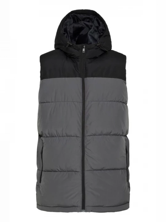 Foto van product BLEND Bodywarmer 'Hmbank' donkergrijs / zwart
