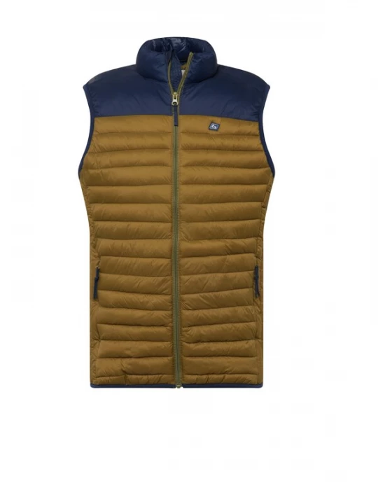 Foto van product BLEND Bodywarmer navy / lichtbruin
