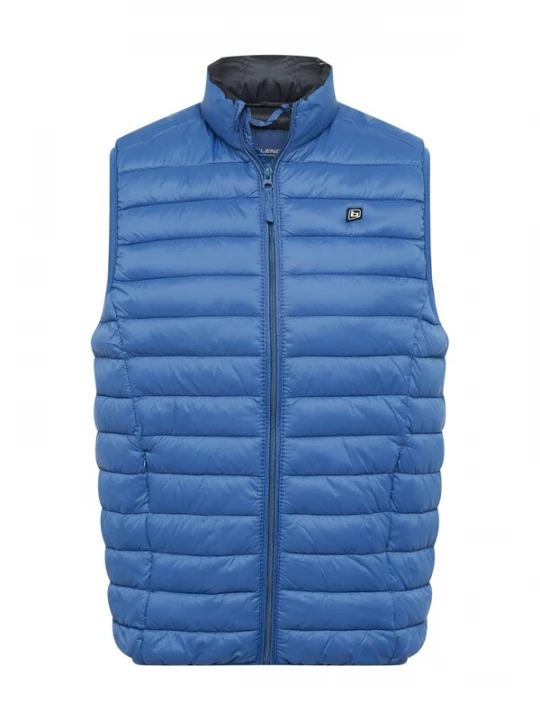 Foto van product BLEND Bodywarmer 'Romsey' royal blue / koningsblauw