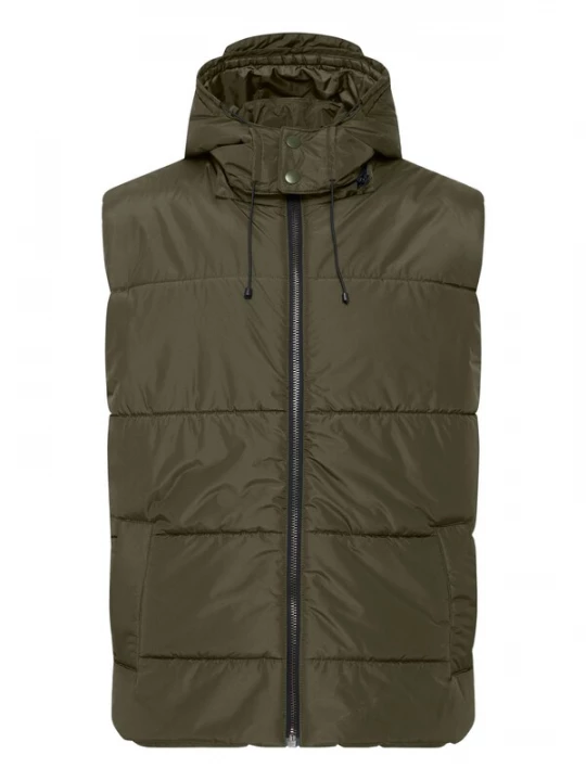 Foto van product BLEND Bodywarmer 'Vest ' donkergroen