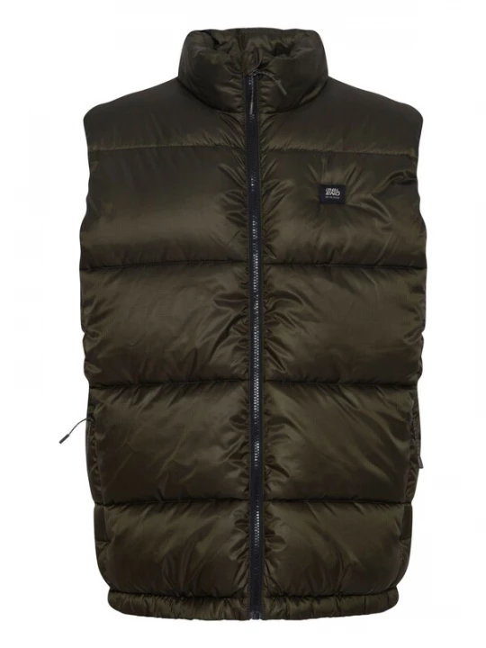 Foto van product BLEND Bodywarmer 'Vest' kaki