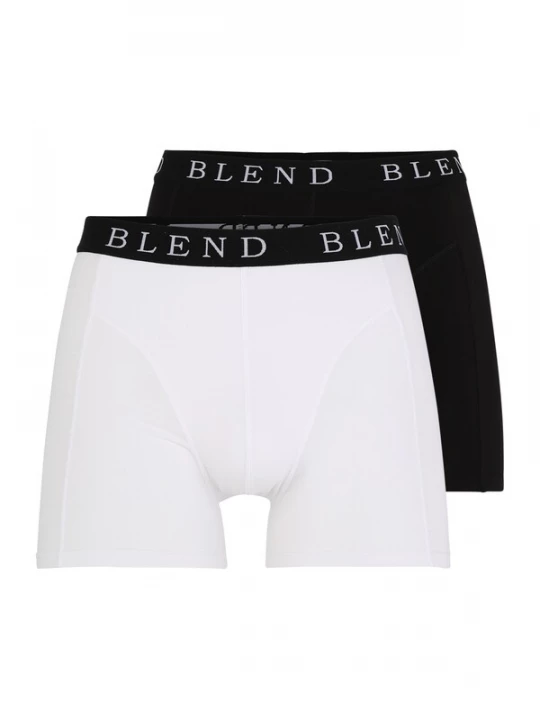 Foto van product BLEND Boxershorts 'Ned' zwart / wit