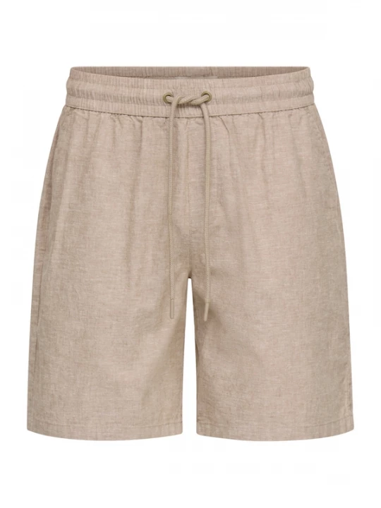 Foto van product BLEND Broek 'Aban' beige gemêleerd