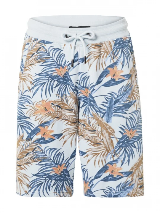 Foto van product BLEND Broek azuur / hemelsblauw / bruin / oranje