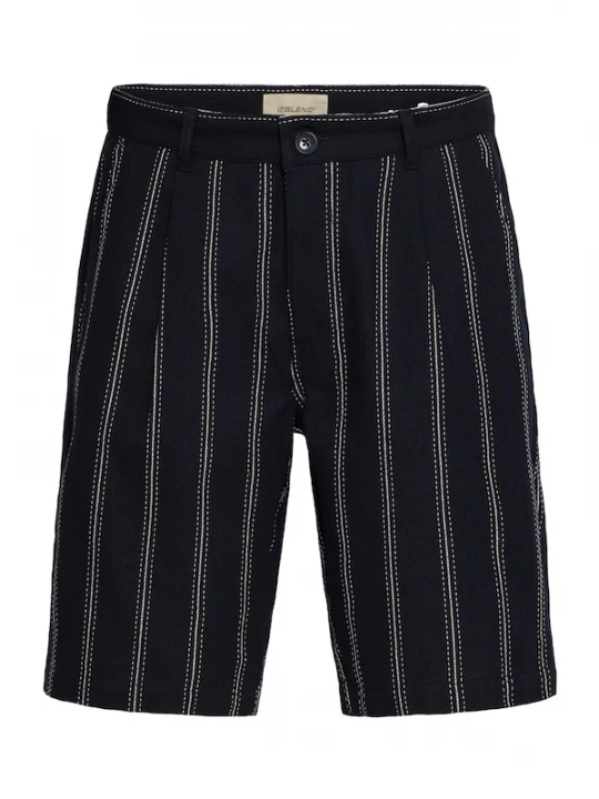 Foto van product BLEND Broek 'BHMADDOX' nachtblauw / wit