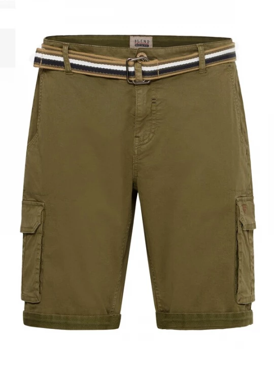 Foto van product BLEND Cargobroek 'Brian' olijfgroen