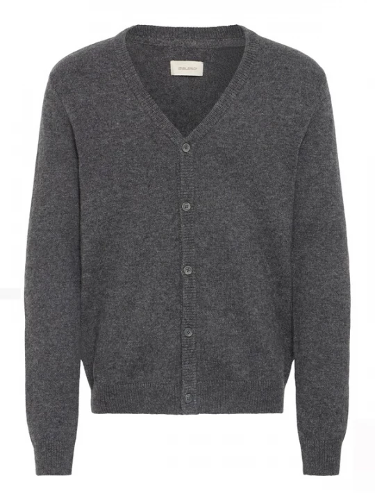 Foto van product BLEND Gebreid vest ' BHBRANKO ' grijs