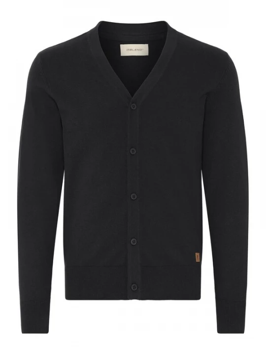 Foto van product BLEND Gebreid vest ' BHFinex ' zwart