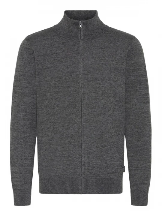 Foto van product BLEND Gebreid vest ' BHMCASSBERG ' grijs