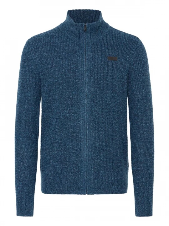 Foto van product BLEND Gebreid vest ' BHMPattix ' blauw