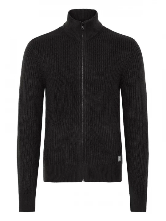 Foto van product BLEND Gebreid vest ' BHMRibes ' zwart