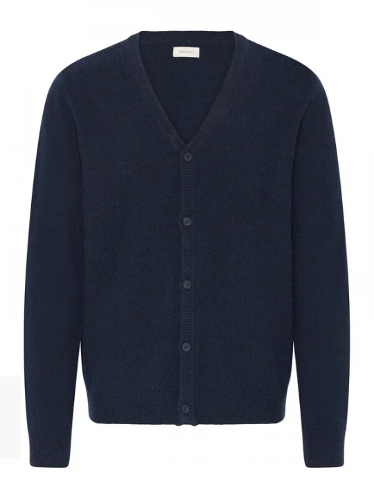 Foto van product BLEND Gebreid vest 'Branko' donkerblauw