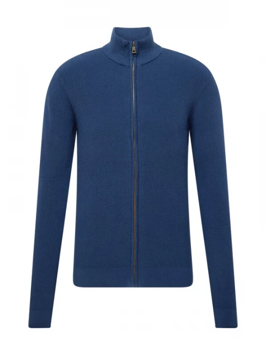 Foto van product BLEND Gebreid vest 'Codford' navy