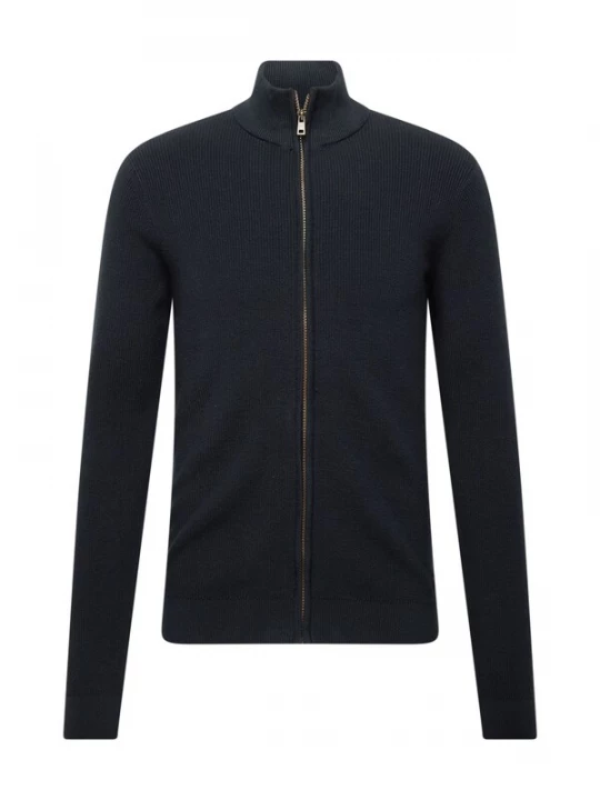 Foto van product BLEND Gebreid vest 'Codford' zwart
