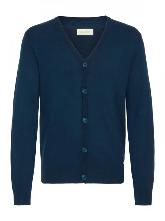 Foto van product BLEND Gebreid vest donkerblauw