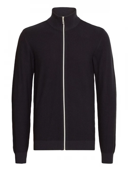 Foto van product BLEND Gebreid vest 'GOMAZ' zwart