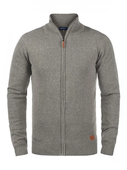 Foto van product BLEND Gebreid vest 'Norman' grijs