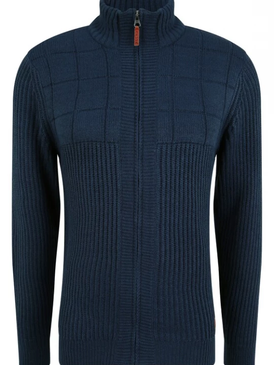 Foto van product BLEND Gebreid vest 'Oteros' donkerblauw