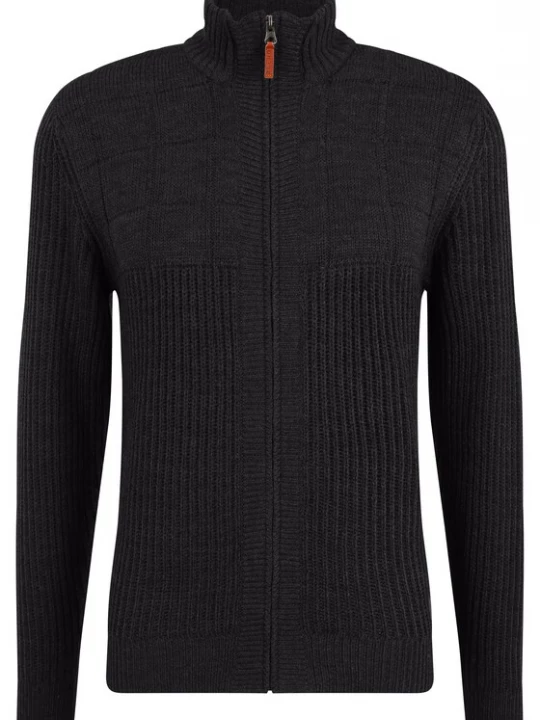 Foto van product BLEND Gebreid vest 'Oteros' zwart