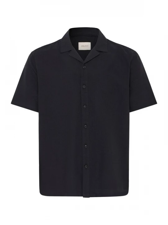 Foto van product BLEND Overhemd ' BHAban Cuba Linen Mix ' zwart