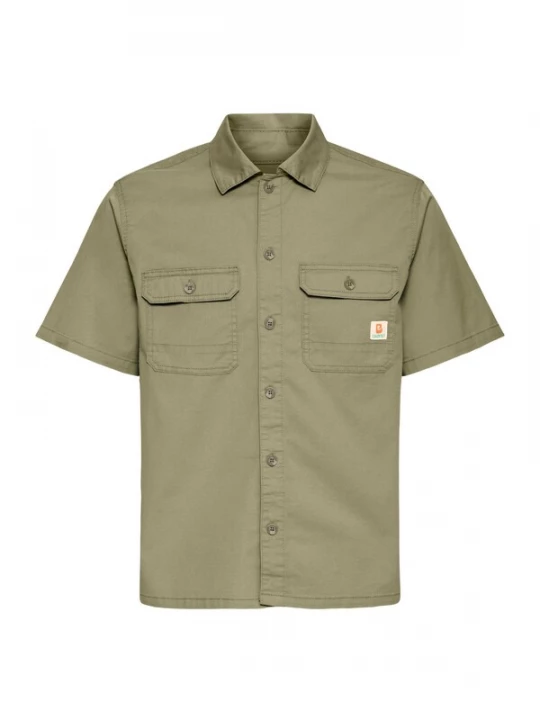 Foto van product BLEND Overhemd ' BHMatz Overshirt ' groen / olijfgroen