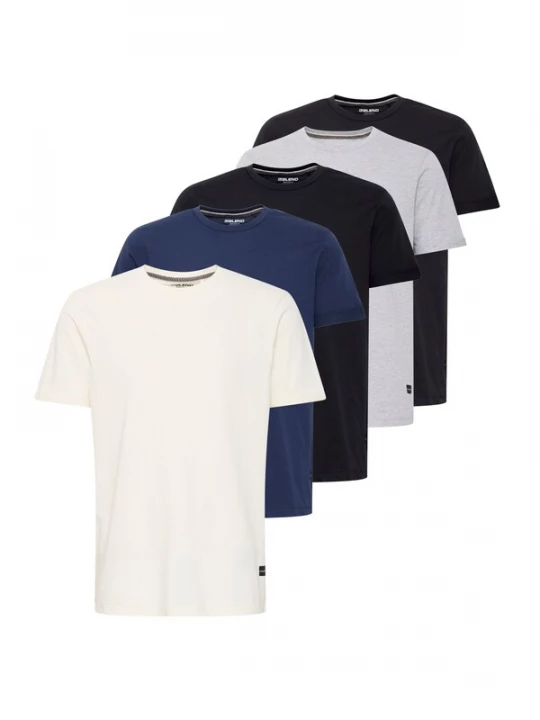 Foto van product BLEND Shirt beige / blauw / grijs / zwart