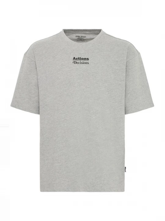 Foto van product BLEND Shirt ' BHBako ' stone grey