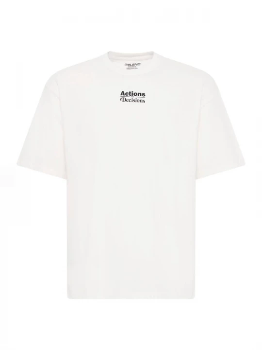 Foto van product BLEND Shirt ' BHBako ' wit