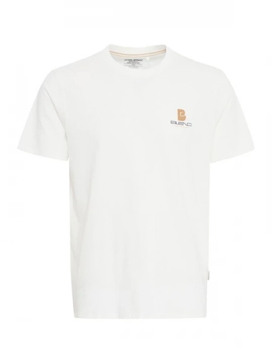 Foto van product BLEND Shirt ' BHEMMERT print tee ' bruin