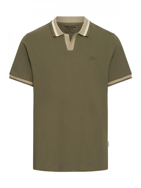 Foto van product BLEND Shirt ' BHEvo ' olijfgroen