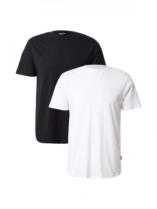 Foto van product BLEND Shirt 'BHIVO' zwart / wit