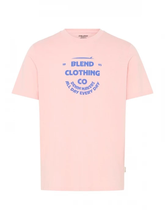 Foto van product BLEND Shirt 'BHKALLE' lichtblauw / perzik
