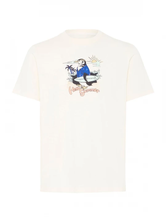 Foto van product BLEND Shirt 'BHKarsten' crème / blauw / wit