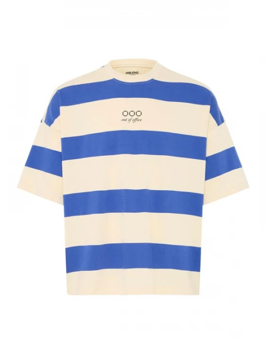 Foto van product BLEND Shirt ' BHKaveh ' beige / blauw