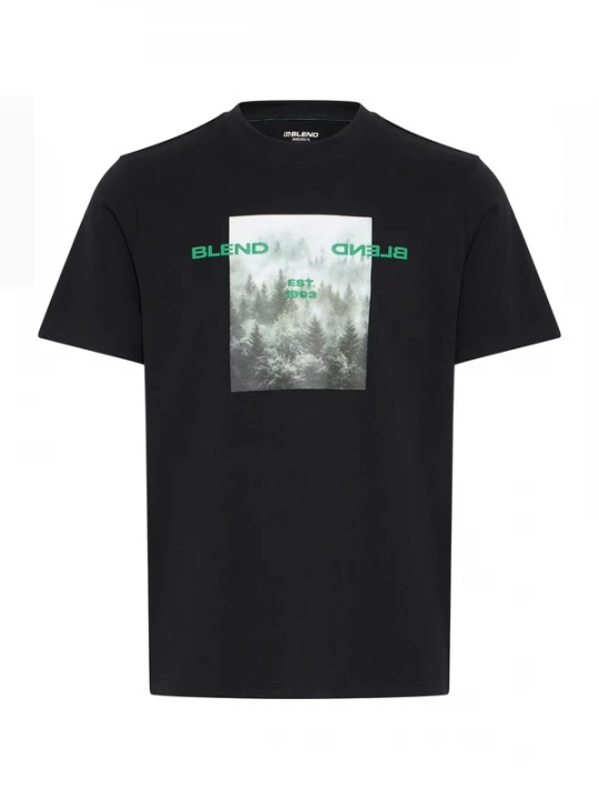 Foto van product BLEND Shirt ' BHKean ' zwart